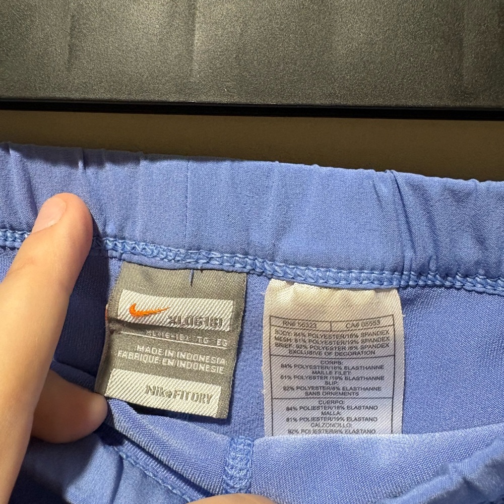 Nike Blue and White Skort - Picture 4 of 5